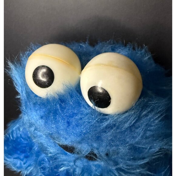 Vintage Sesame Street Cookie Monster Muppet Knickerbocker w/ Rattle Eyes - Picture 2 of 8